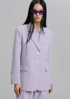The Frankie Shop Laura Blazer - Lilac