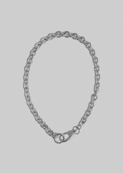 Laura Lombardi Cable Chain Necklace - Silver ACCESSORIES