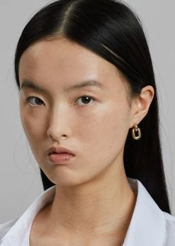 Laura Lombardi Greca Earrings - Gold ACCESSORIES