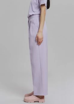 The Frankie Shop Laura Suit Pants - Lilac