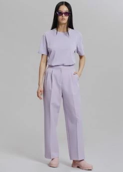 The Frankie Shop Laura Suit Pants - Lilac