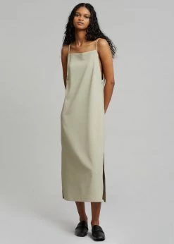 The Frankie Shop Lei Slip Dress - Beige