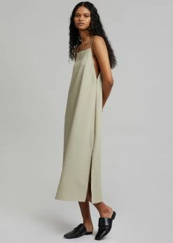 The Frankie Shop Lei Slip Dress - Beige