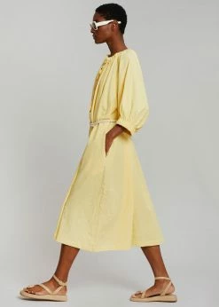 Promo ๐ Beside You CLOTHING Leone Off Shoulder ๐ Dress - Pale Yellow ๐ 14 Beside You CLOTHING Leone Off Shoulder Dress - Pale Yellow