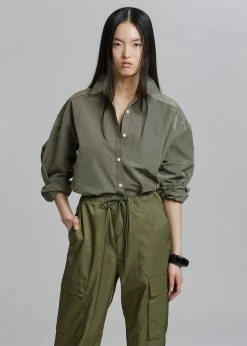 The Frankie Shop Leto Joggers - Olive