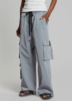 The Frankie Shop Ley Cargo Pants - Grey CLOTHING