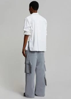 The Frankie Shop Ley Cargo Pants - Grey CLOTHING
