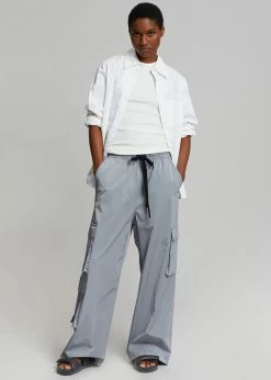 The Frankie Shop Ley Cargo Pants - Grey CLOTHING