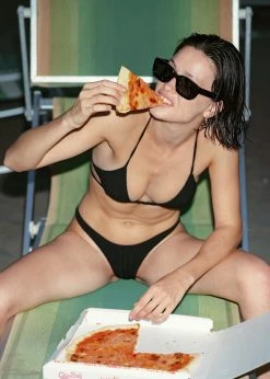 CLOTHING Lido Tredici Rib Swimsuit - Black