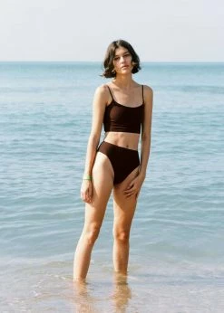 Lido Trentasette Swimsuit - Brown CLOTHING
