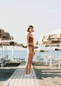 Lido Trentasette Swimsuit - Terracotta CLOTHING