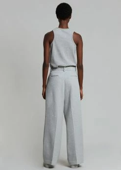 The Frankie Shop Liko Tank - Heather Grey CLOTHING