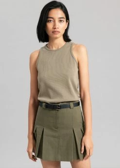 The Frankie Shop CLOTHING Liko Tank - Olive