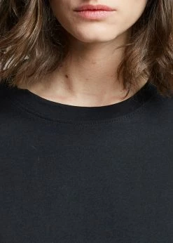 The Frankie Shop Lilou Simple Tee - Black