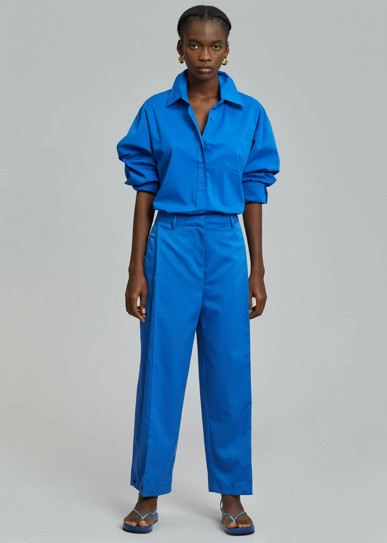 Cheapest π One's Taste CLOTHING Lotus π Shirt - Cobalt π― 6 One's Taste CLOTHING Lotus Shirt - Cobalt