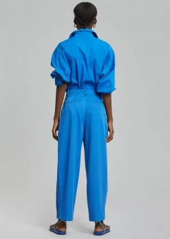 Cheapest π One's Taste CLOTHING Lotus π Shirt - Cobalt π― 14 One's Taste CLOTHING Lotus Shirt - Cobalt