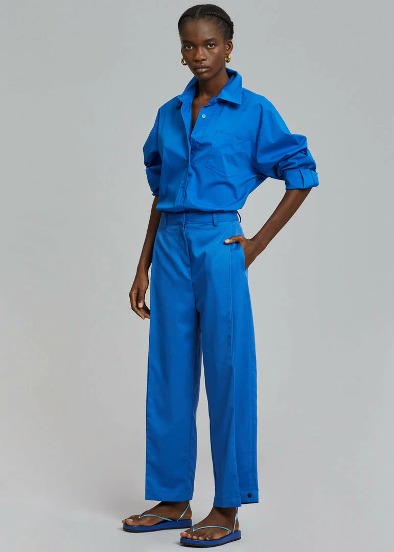 Cheapest π One's Taste CLOTHING Lotus π Shirt - Cobalt π― 2 One's Taste CLOTHING Lotus Shirt - Cobalt