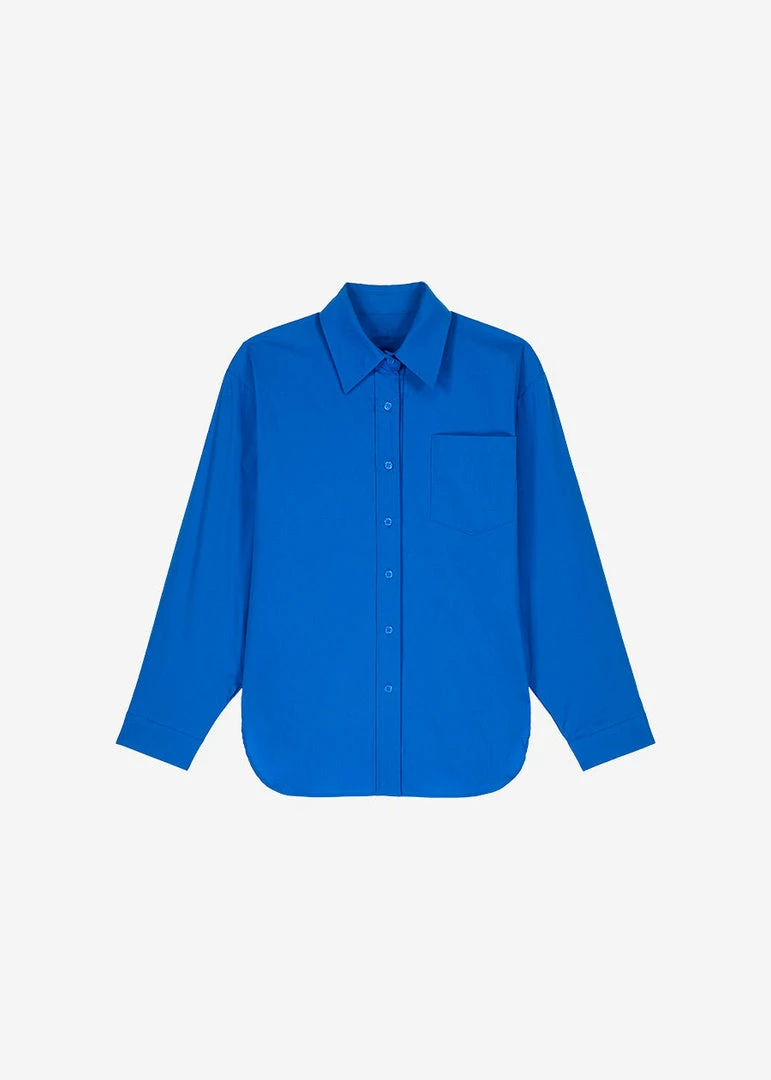 Cheapest π One's Taste CLOTHING Lotus π Shirt - Cobalt π― 8 One's Taste CLOTHING Lotus Shirt - Cobalt