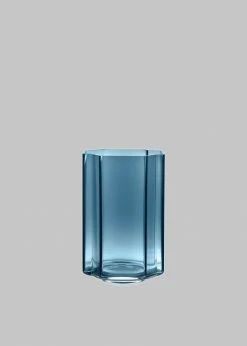 Louise Roe Funki Asymmetric Vase - Blue LIFESTYLE