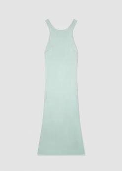 Loulou Studio Sula Silk Dress - Aqua Vacation Edit