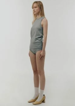 Low Classic Classic Rib Panties - Grey