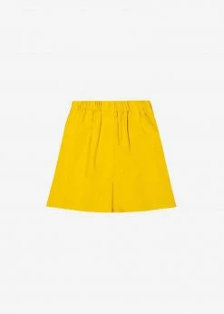 Top 10 π₯° The Frankie Shop Lui Cotton Boxer Short - Gold Yellow π₯° 11 The Frankie Shop Lui Cotton Boxer Short - Gold Yellow