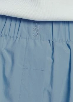 The Frankie Shop CLOTHING Lui Organic Cotton Boxer Short - Blue