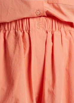 The Frankie Shop CLOTHING Lui Organic Cotton Boxer Short - Coral