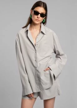 New π The Frankie Shop Lui Organic Cotton Boxer Short - Ice CLOTHING β€οΈ 11 The Frankie Shop Lui Organic Cotton Boxer Short - Ice CLOTHING