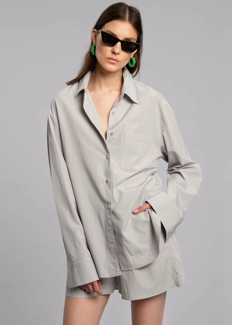 New π The Frankie Shop Lui Organic Cotton Boxer Short - Ice CLOTHING β€οΈ 4 The Frankie Shop Lui Organic Cotton Boxer Short - Ice CLOTHING