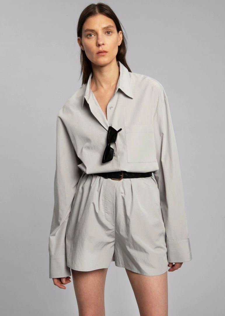 New π The Frankie Shop Lui Organic Cotton Boxer Short - Ice CLOTHING β€οΈ 1 The Frankie Shop Lui Organic Cotton Boxer Short - Ice CLOTHING