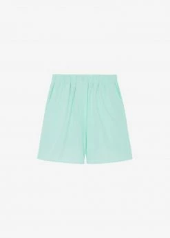 The Frankie Shop CLOTHING Lui Organic Cotton Boxer Short - Menthe