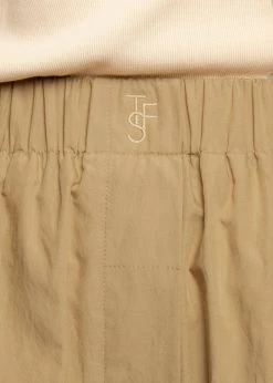 The Frankie Shop Lui Organic Cotton Boxer Short - Sahara CLOTHING