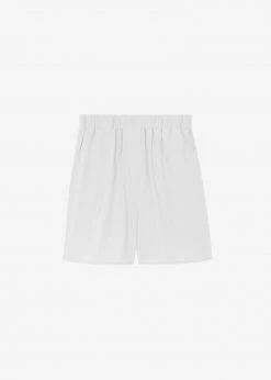 The Frankie Shop Lui Organic Cotton Boxer Short - White