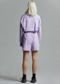 The Frankie Shop Lui Organic Cotton Shirt - Petal CLOTHING