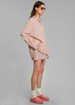 Coupon π€© The Frankie Shop CLOTHING Lui Organic Cotton π Shirt - Rose Water π 15 The Frankie Shop CLOTHING Lui Organic Cotton Shirt - Rose Water