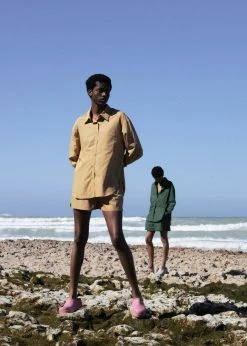 The Frankie Shop Lui Organic Cotton Shirt - Sahara