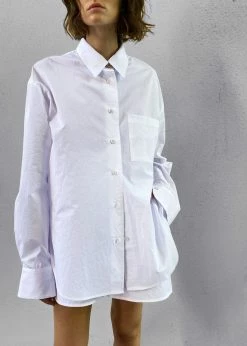 The Frankie Shop Lui Organic Cotton Shirt - White