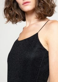 Oseree Oséree Lumière Lurex One Piece Swimsuit - Black Swimwear