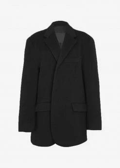 Wholesale ⭐ Paper Moon Mabel Fuzzy Oversized Blazer - Black ⭐ 17 Paper Moon Mabel Fuzzy Oversized Blazer - Black