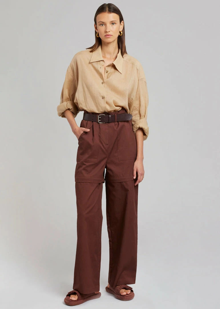 Best Pirce π― Beside You Mada Belted Pants - Tawney π 1 Beside You Mada Belted Pants - Tawney