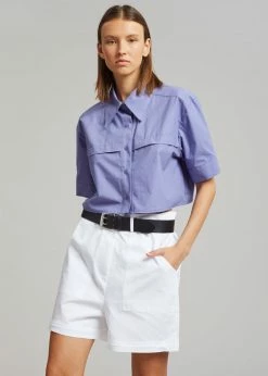 Beside You Mada Belted Pants - White CLOTHING