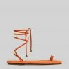 Mari Giudicelli Gaia Flat Sandal - Tanger SHOES