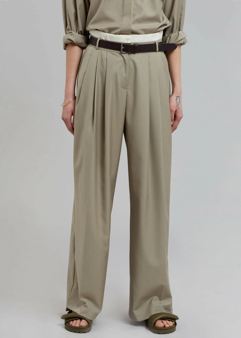 Top 10 π Beside You Mariza Wide Pants - Beige π 6 Beside You Mariza Wide Pants - Beige