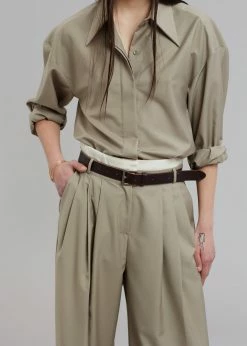 Beside You Mariza Wide Pants - Beige