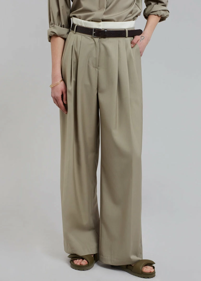 Top 10 π Beside You Mariza Wide Pants - Beige π 11 Beside You Mariza Wide Pants - Beige