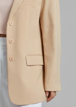 The Frankie Shop Marquesa Blazer - Apricot