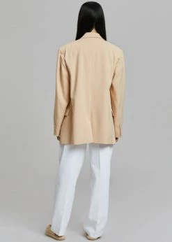 The Frankie Shop Marquesa Blazer - Apricot