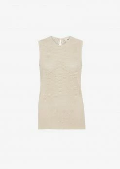MATIN Knit Tank - Natural