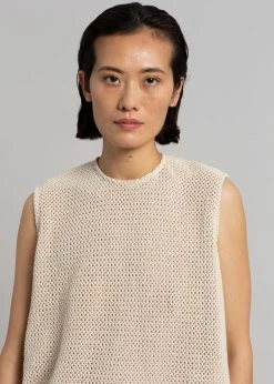 MATIN Knit Tank - Natural